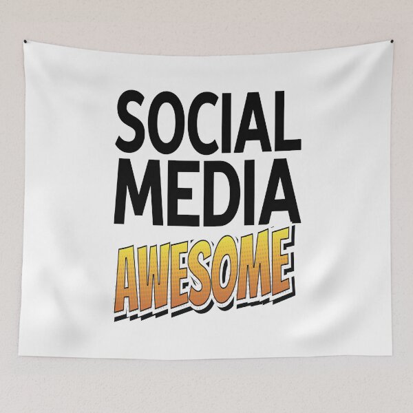 Item preview, Social Media Awesome Digital Marketing designed and sold by ProjectX23.
