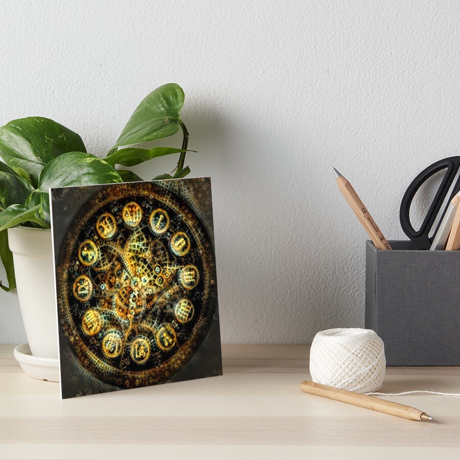 Item preview, Art Board Print designed and sold by Alyxandre.