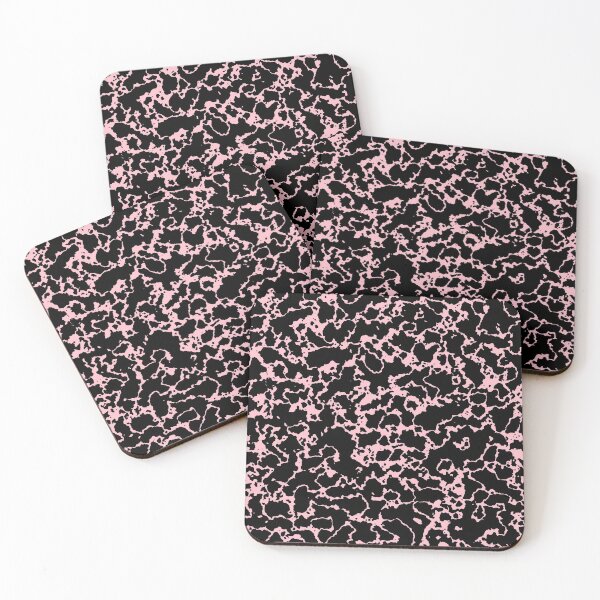 Item preview, Pink/Black Splotches Pattern designed and sold by enoyes.