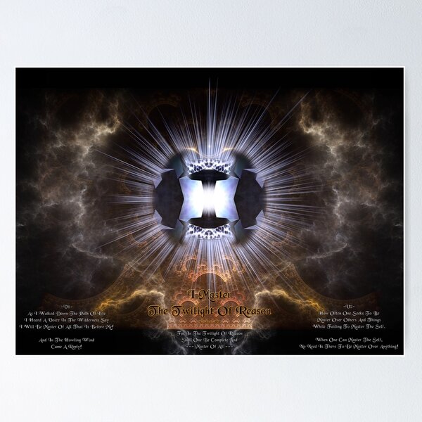Item preview, I Master - The Twilight Of Reason designed and sold by Xzendor7 Digital Art Creations.
