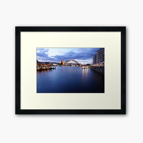 Sydney Harbour 2012 Framed Art Print