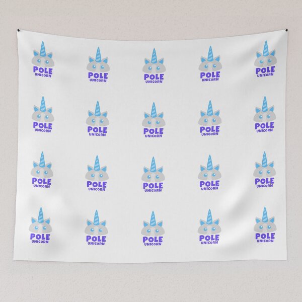 Item preview, Pole Unicorn Blue designed and sold by PoleUnicorn.