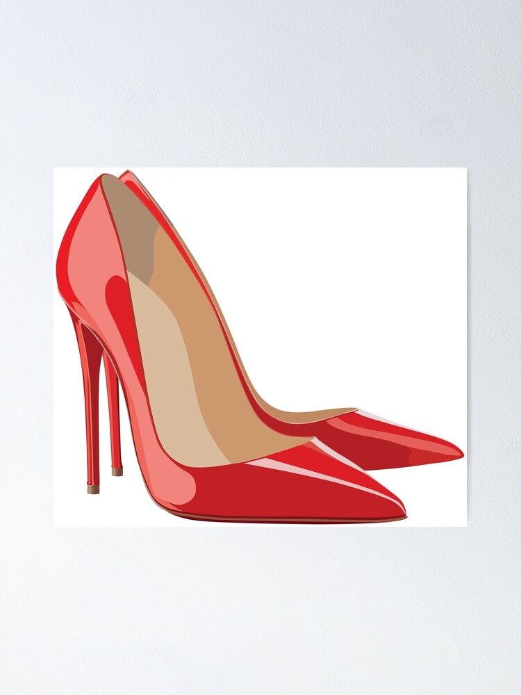 red small heels