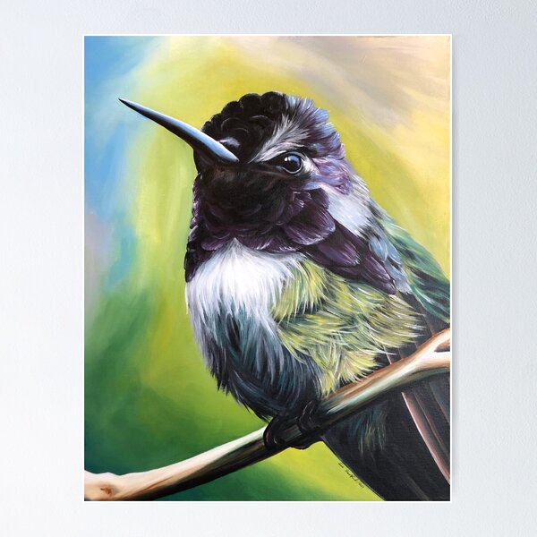 Item preview, Purple Hummingbird designed and sold by Lisa Bee.