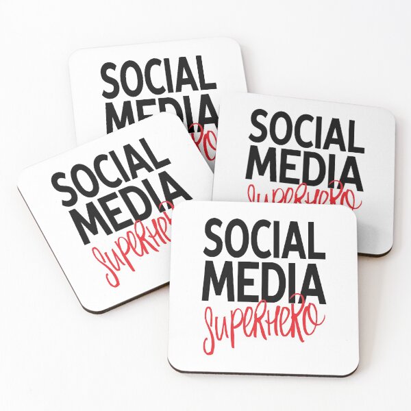 Artikelvorschau, Social Media Superheld Digitales Marketing entworfen und verkauft von ProjectX23.