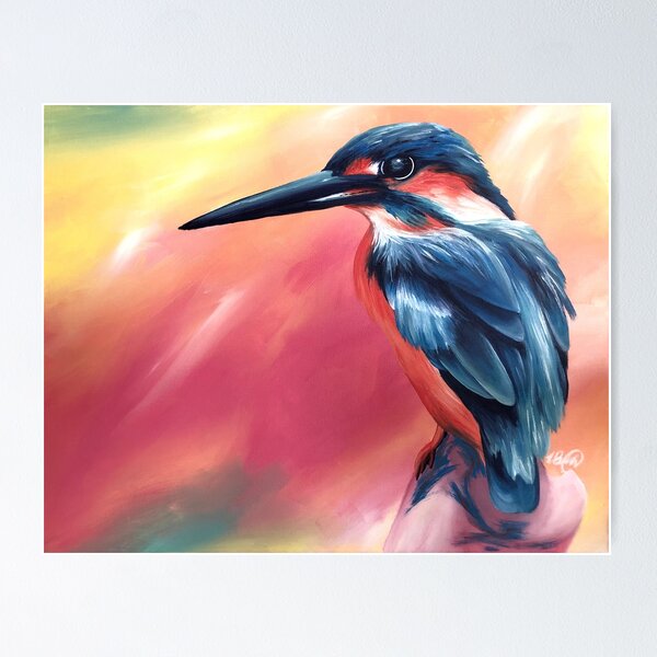 Item preview, Kingfisher designed and sold by Lisa Bee.
