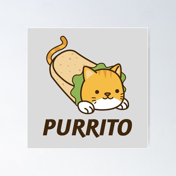 Item preview, PURRITO designed and sold by Artsthetic Collection.