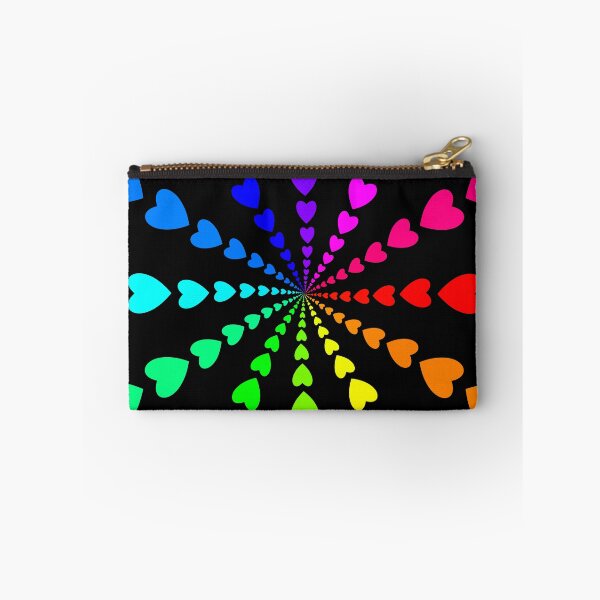Item preview, Rainbow colored hearts designed and sold by colorsofcherry.