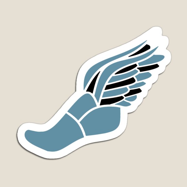 Item preview, Dusty Blue Track Shoe designed and sold by Maddie Schneider.