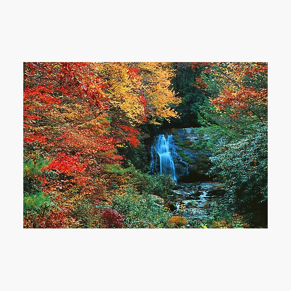 Item preview, AUTUMN AT MEIGS FALLS designed and sold by Chuck Wickham.