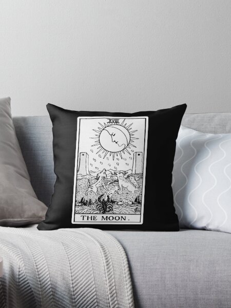 Item preview, XVIII. The Moon Tarot Card designed and sold by wildtribe.