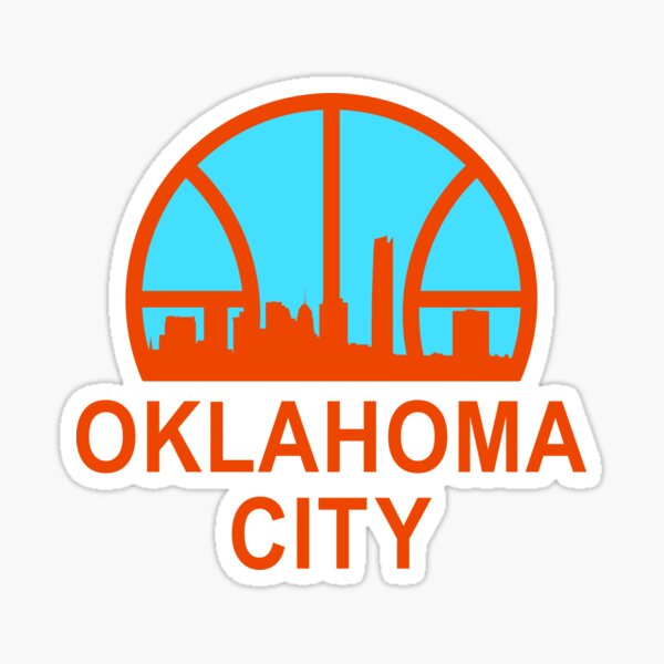 Oklahoma City Thunder OKC Skyline - Oklahoma City Thunder - T