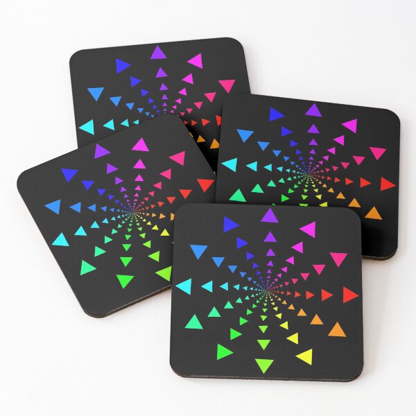 Item preview, Rainbow triangles designed and sold by colorsofcherry.