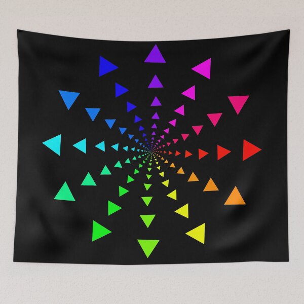 Item preview, Rainbow triangles designed and sold by colorsofcherry.