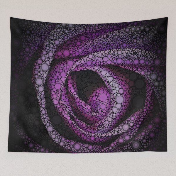 Item preview, Purple Rose Circle Mosaic Design designed and sold by Heathermarie321.