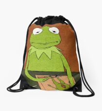 kermit Drawstring Bag