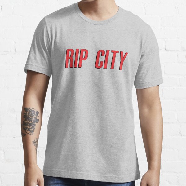 New Era Color Logo Black T-Shirt - Rip City – Rip City Clothing