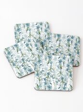 Blue branches Coasters