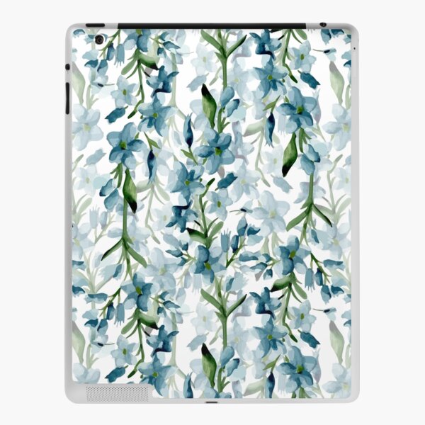 Blue branches iPad Skin