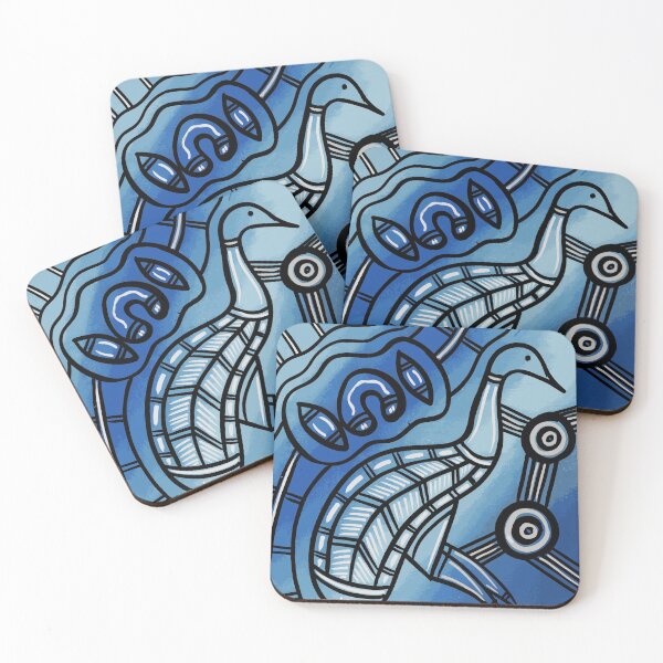 Item preview, Authentic Aboriginal Art - Emu designed and sold by HogarthArts.