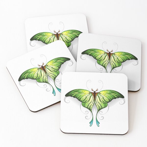 Item preview, Green butterfly ( Green butterflies ) designed and sold by Blackmoon9.