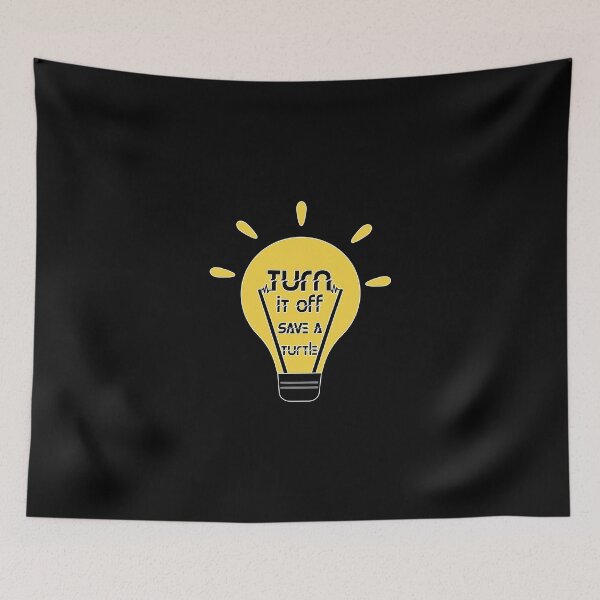 Item preview, Save A Turtle Turn It Off - Green Planet Environment designed and sold by PrintPress.