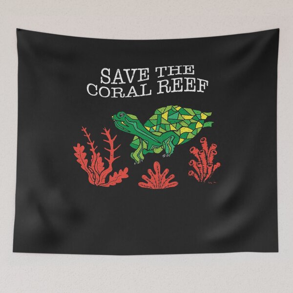 Item preview, Turtle Coral Save The Coral Reef designed and sold by tarek25.