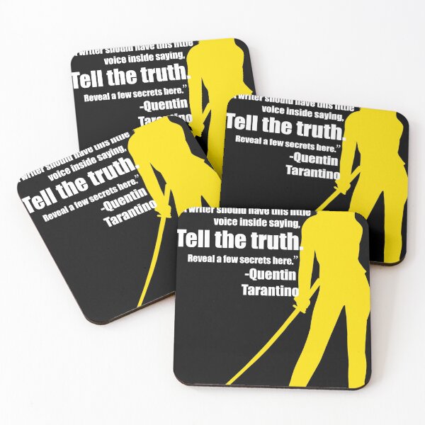 Item preview, Tarantino quote - "tell the truth" designed and sold by EllisonMurphy.