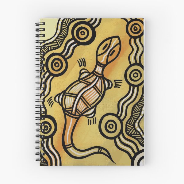 Item preview, Authentic Aboriginal Art - Goanna designed and sold by HogarthArts.