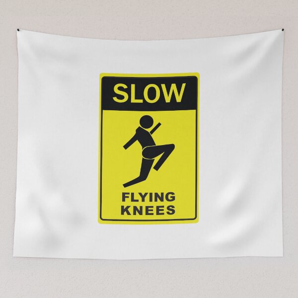 Item preview, SLOW! Flying Knees KO! designed and sold by funTTimes.