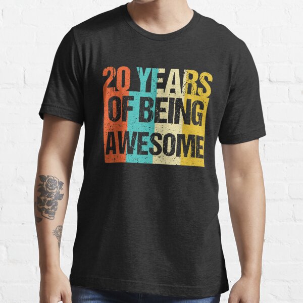 Alles Gute Zum 20 Geburtstag Alles Gute Zum 20 Geburtstag Geboren 1999 In Retro Farben T Shirt Von Marosharaf Redbubble