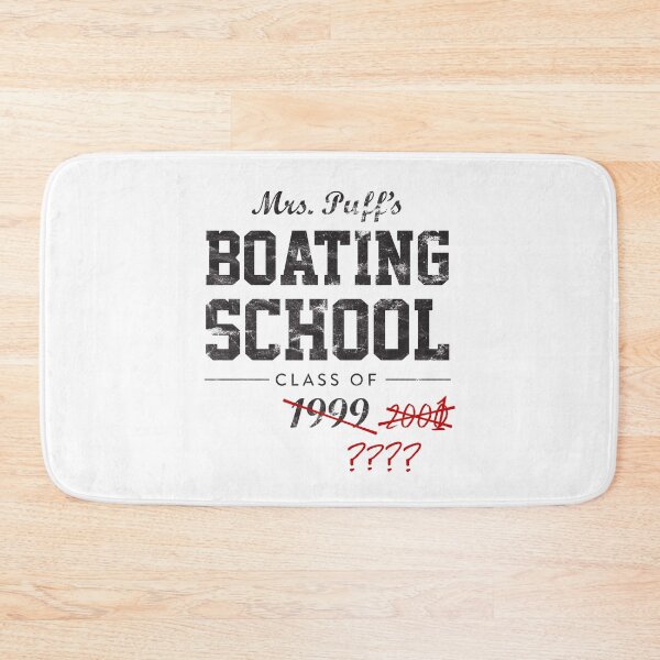 Item preview, Mrs. Puff's Boating School (Black Text Distressed) designed and sold by Alexa Morgan.