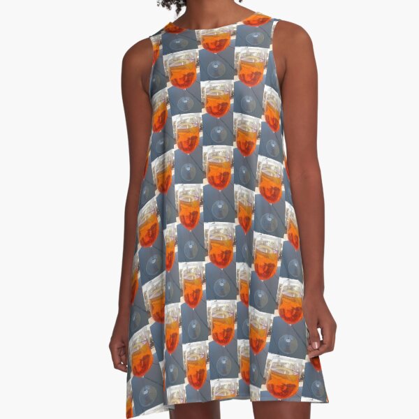 Aperol A-Line Dress