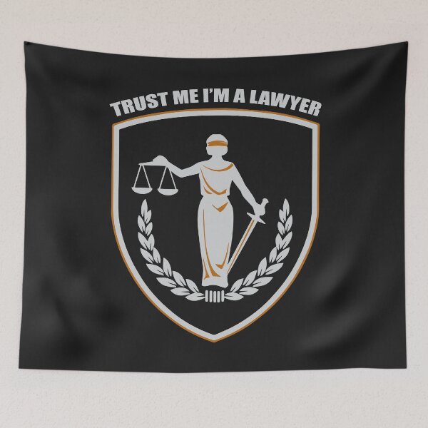 Item preview, Trust me I'm a lawyer - lawyer gift designed and sold by tarek25.