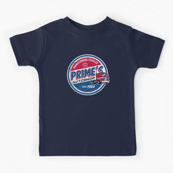 Prime's Autoshop - Vintage Distressed Style - Werkstatt Kinder T-Shirt