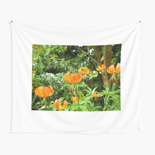 Carolina lily upside down flower Tapestry