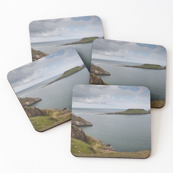 Item preview, Worms Head on the Gower peninsula designed and sold by Leighton Collins.
