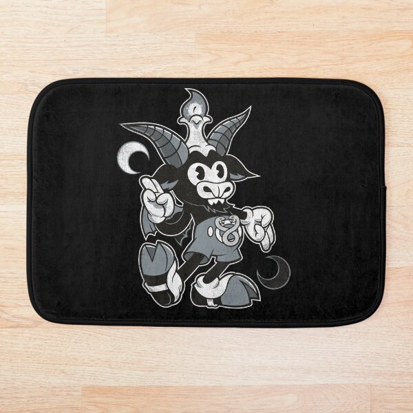 Do Walt Thou Wilt - Baphomet - Creepy Cute Occult Bath Mat