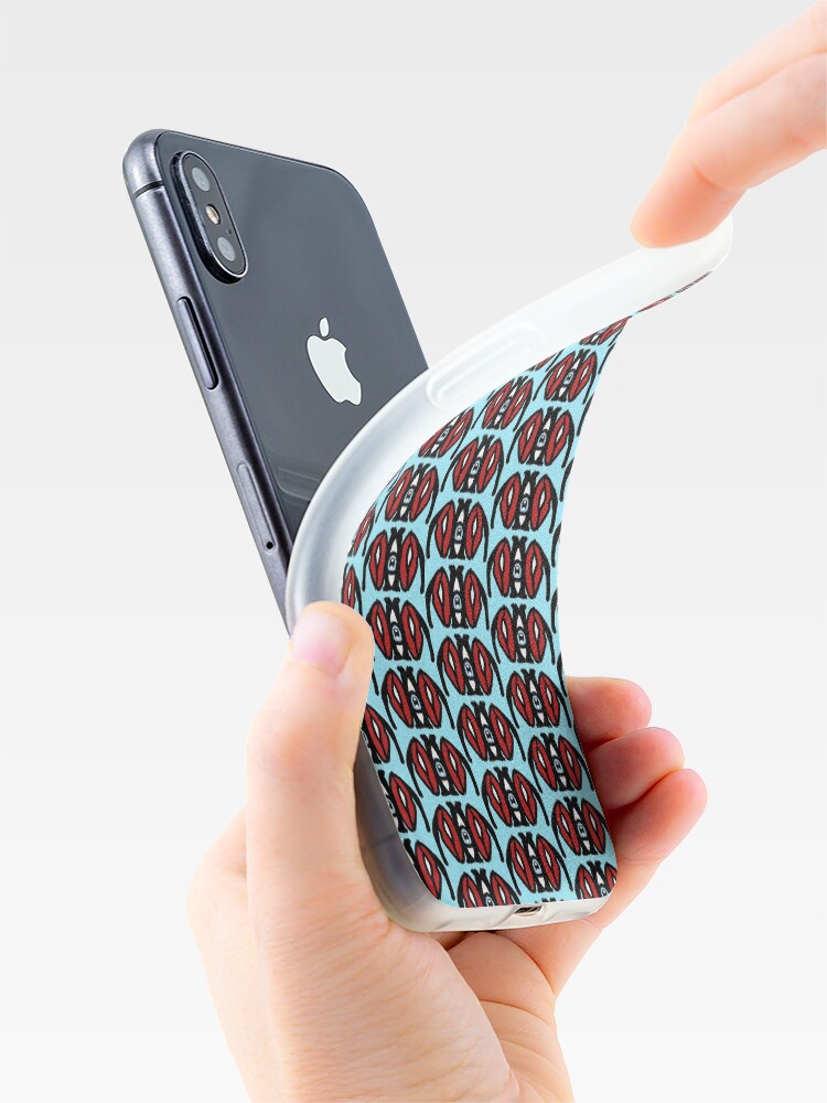 Alternate view of Lips To Look At iPhone Case