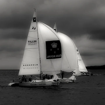 Artwork thumbnail, Match Racing #2 by Kofoed