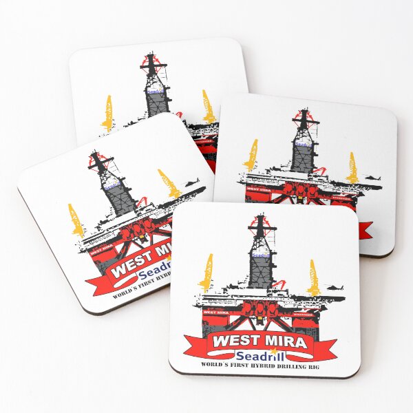 Item preview, Oil Rig West Mira; designed and sold by StickerApe.