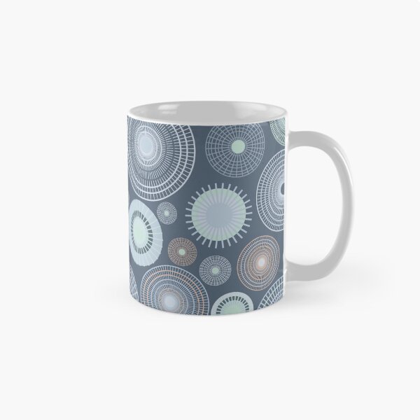 Item preview, colorful circles | gray blue - seamless pattern designed and sold by colorofmagic.