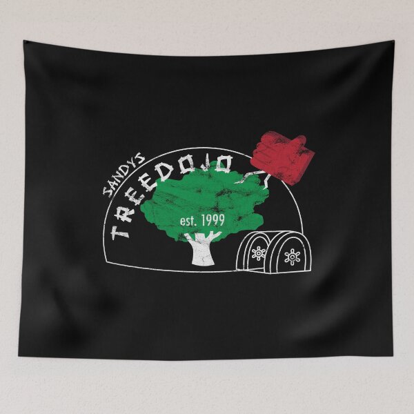 Item preview, Sandy's Treedojo (White Text Distressed) designed and sold by Alexa Morgan.