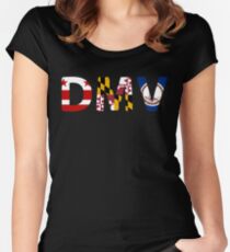 DMV Women's Fitted Scoop T-Shirt