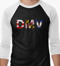 DMV Men's Baseball ¾ T-Shirt