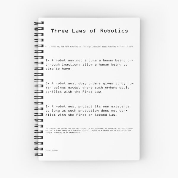 Item preview, Three Laws of Robotics designed and sold by BobbyJJackson.