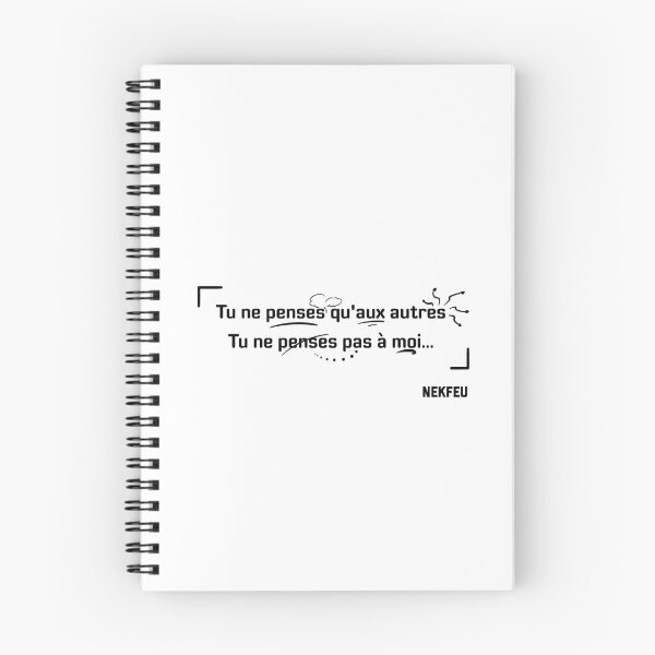 Item preview, Nekfeu - Quote designed and sold by Oni  Zuka.
