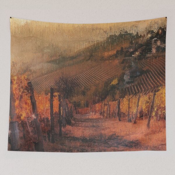 Item preview, Tuscany vineyards designed and sold by AM FineArtPrints.