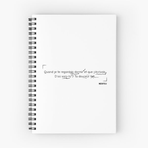 Item preview, Nekfeu - Quote designed and sold by Oni  Zuka.