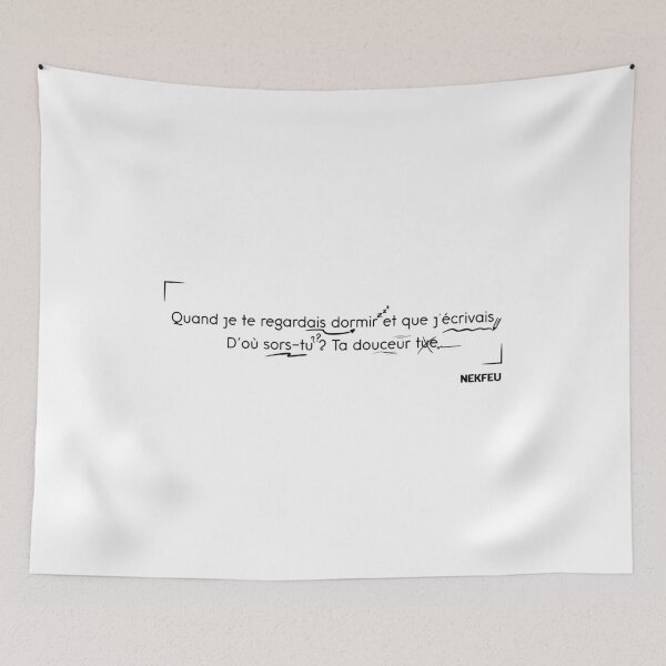 Item preview, Nekfeu - Quote designed and sold by Oni  Zuka.